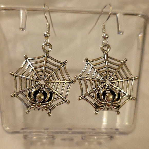 Fashion Jewelry Jewelry - Spider Web Earrings Halloween Favorite
